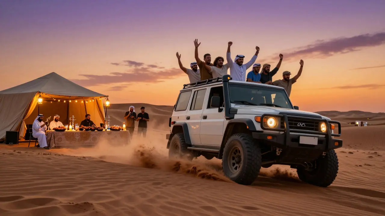The Ultimate Desert Safari Experience for a Bachelor Party in Dubai
