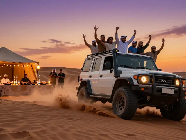 The Ultimate Desert Safari Experience for a Bachelor Party in Dubai