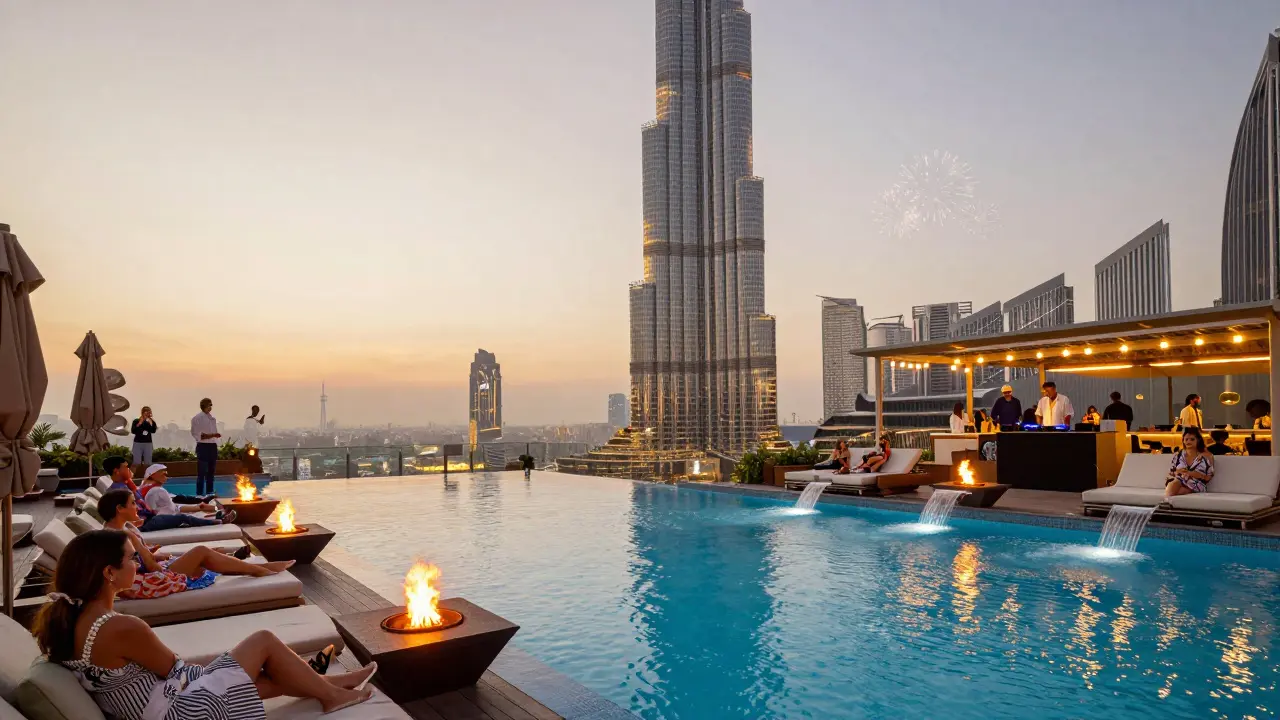 The Hottest Pool Parties for a Bachelor Party in Dubai